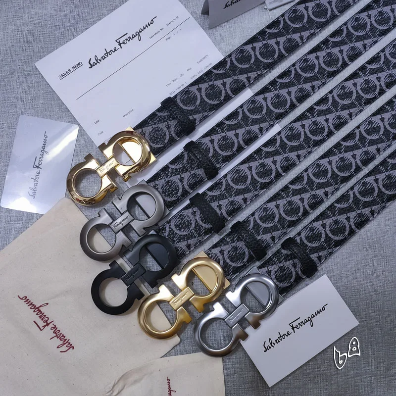 Ferragamo Belt 35mmX90-125cm lb01